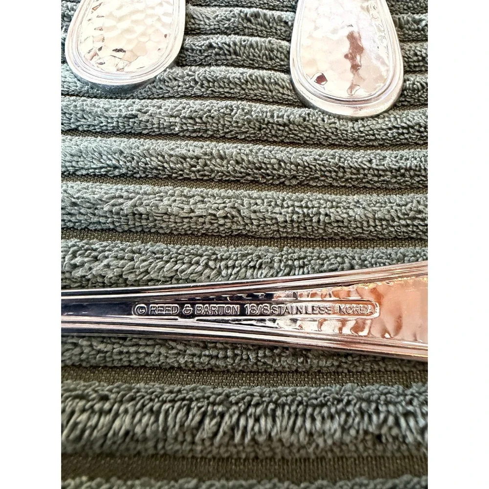 Reed & Barton Dorado Hostess Set of 3‎ Flatware Stainless 18/8
